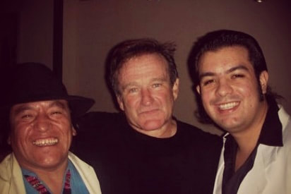 Robin Williams at Peña Pachamama in San Francisco 2005.